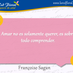 Amar no es solamente querer . . .