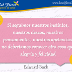 Si seguimos nuestros instintos . . .